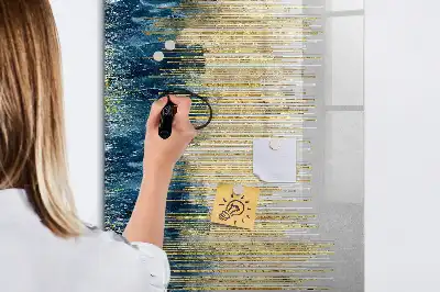Magnetická kresliaca tabuľa s dekoratívnym vzorom