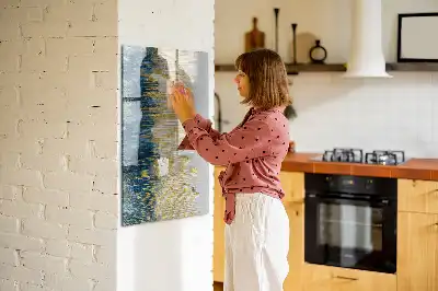 Magnetická kresliaca tabuľa s dekoratívnym vzorom
