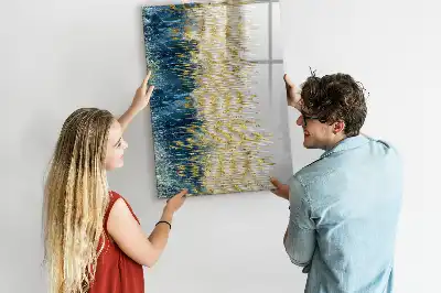 Magnetická kresliaca tabuľa s dekoratívnym vzorom