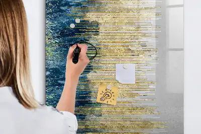 Magnetická kresliaca tabuľa s dekoratívnym vzorom