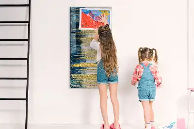 Magnetická kresliaca tabuľa s dekoratívnym vzorom