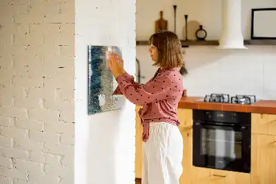 Magnetická kresliaca tabuľa s dekoratívnym vzorom