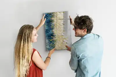 Magnetická kresliaca tabuľa s dekoratívnym vzorom