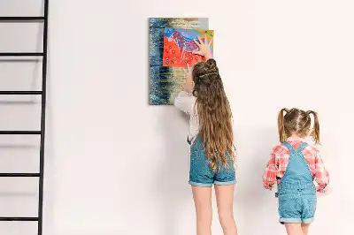 Magnetická kresliaca tabuľa s dekoratívnym vzorom