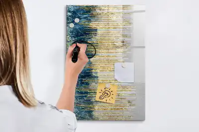 Magnetická kresliaca tabuľa s dekoratívnym vzorom
