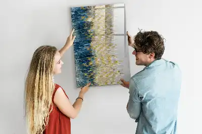 Magnetická kresliaca tabuľa s dekoratívnym vzorom