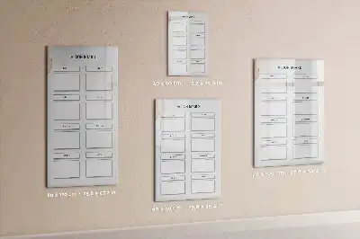 Magnetická tabuľa na kreslenie tabuľa vízií