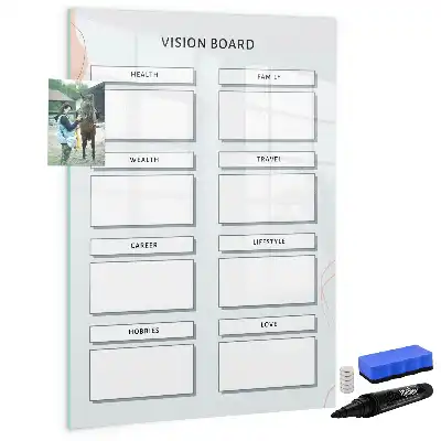 Magnetická tabuľa na kreslenie tabuľa vízií