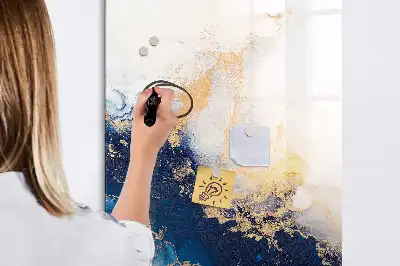 Magnetická tabuľa na kreslenie v dizajne absolútny mramor