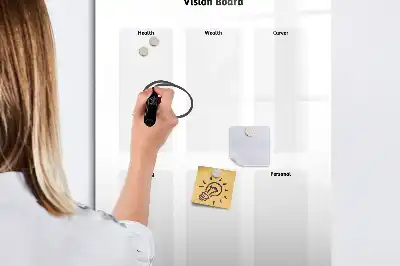 Magnetická tabuľa na kreslenie tabuľa vízií