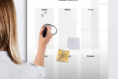 Magnetická tabuľa na kreslenie tabuľa vízií