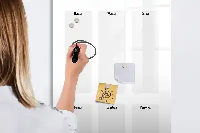 Magnetická tabuľa na kreslenie tabuľa vízií