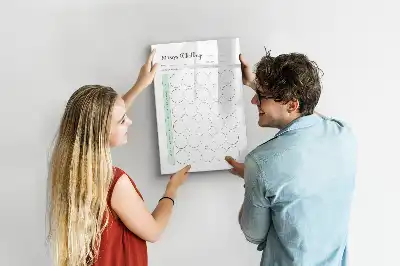 Magnetická kresliaca tabuľa plánovač výziev
