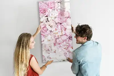 Magnetická kresliaca tabuľa v prevedení ruže
