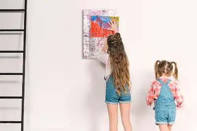 Magnetická kresliaca tabuľa v prevedení ruže