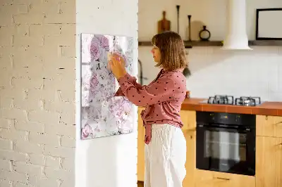 Magnetická kresliaca tabuľa v prevedení ruže