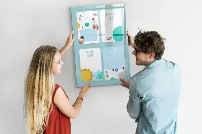 Magnetická tabuľa na kreslenie galaktický plánovač