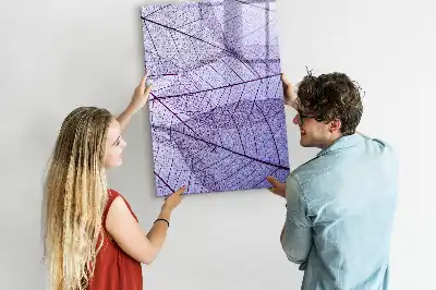 Magnetická kresliaca tabuľa s motívom listu