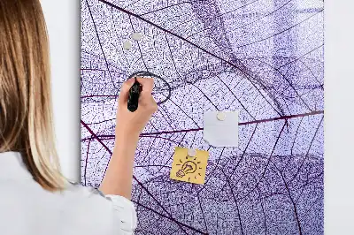 Magnetická kresliaca tabuľa s motívom listu