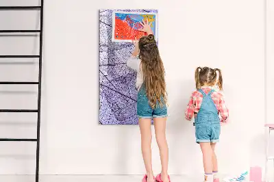 Magnetická kresliaca tabuľa s motívom listu