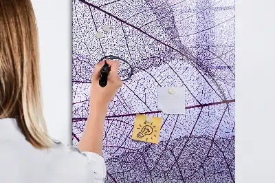 Magnetická kresliaca tabuľa s motívom listu