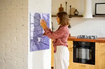 Magnetická kresliaca tabuľa s motívom listu