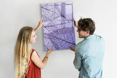 Magnetická kresliaca tabuľa s motívom listu