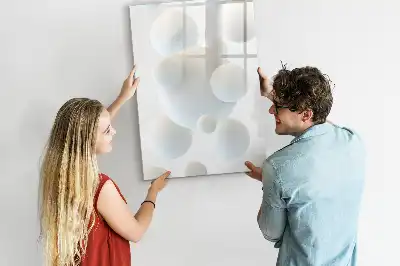 Magnetická tabuľa na kreslenie abstrakcia gule