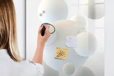 Magnetická tabuľa na kreslenie abstrakcia gule