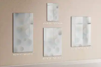 Magnetická tabuľa na kreslenie abstrakcia gule