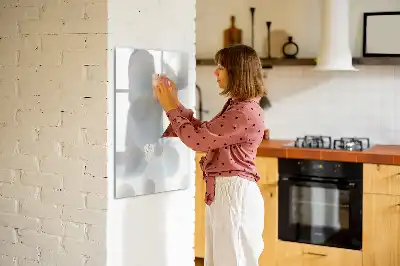 Magnetická tabuľa na kreslenie abstrakcia gule