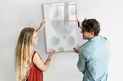 Magnetická tabuľa na kreslenie abstrakcia gule