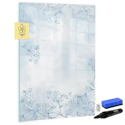 Magnetická kresliaca tabuľa s motívom kvetu