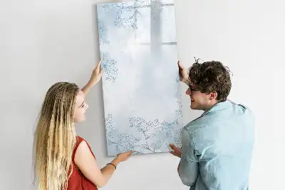 Magnetická kresliaca tabuľa s motívom kvetu