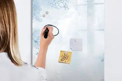 Magnetická kresliaca tabuľa s motívom kvetu