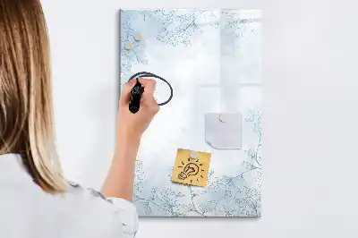 Magnetická kresliaca tabuľa s motívom kvetu