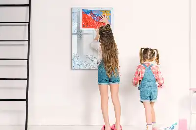 Magnetická kresliaca tabuľa s motívom kvetu