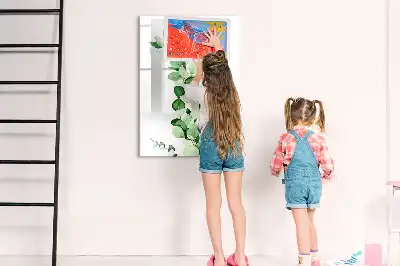 Magnetická tabuľa na kreslenie vzor rákosové listy