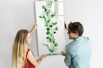 Magnetická tabuľa na kreslenie vzor rákosové listy
