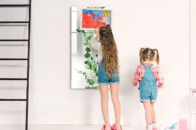 Magnetická tabuľa na kreslenie vzor rákosové listy
