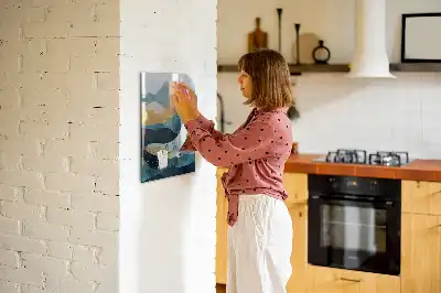 Magnetická tabuľa na kreslenie mramorová veľryba