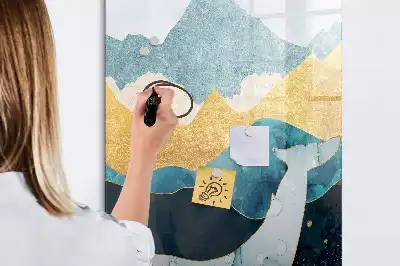 Magnetická tabuľa na kreslenie mramorová veľryba