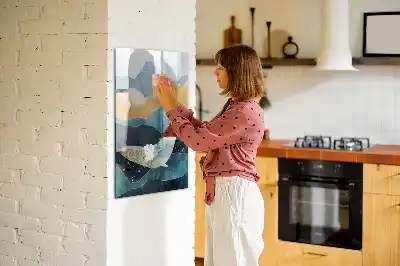 Magnetická tabuľa na kreslenie mramorová veľryba
