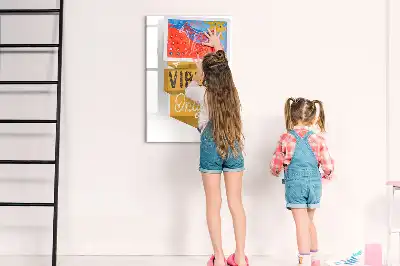 Magnetická tabuľa na kreslenie motív Iba dobré vibrácie