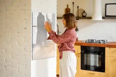 Magnetická tabuľa na kreslenie vzor tieň palmového listu