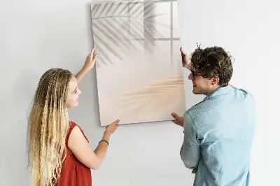 Magnetická tabuľa na kreslenie vzor tieň palmového listu