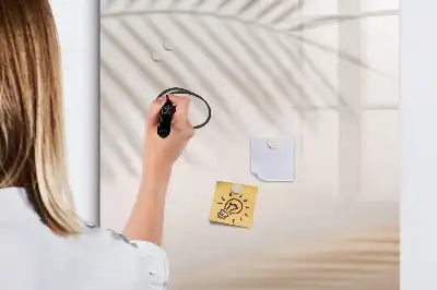 Magnetická tabuľa na kreslenie vzor tieň palmového listu