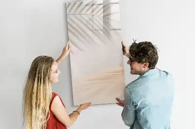 Magnetická tabuľa na kreslenie vzor tieň palmového listu