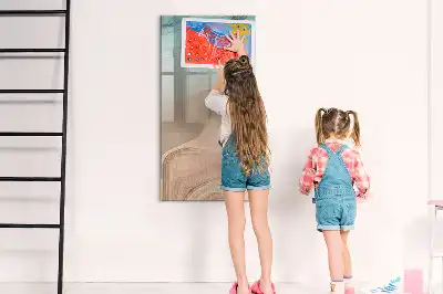 Magnetická tabuľa na kreslenie s motívom miešania farieb