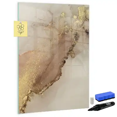 Magnetická tabuľa na kreslenie trblietavý mramor